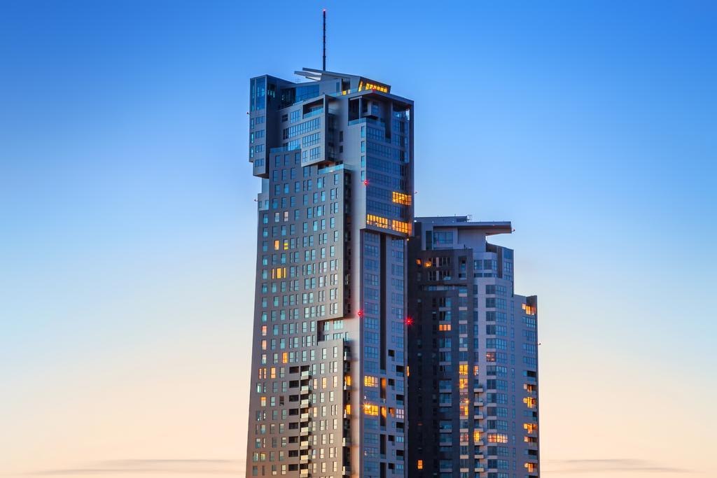 Luxury Rockefeller - Sea Towers Lägenhet Gdynia Rum bild